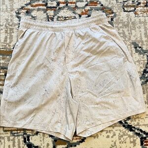 Lululemon Men’s Light Gray Athletic Shorts